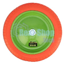 Колесо полиуретановое Сибртех 3.00-8, длина оси 90мм, подшипник 20мм