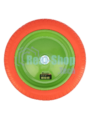 Колесо полиуретановое Сибртех 3.00-8, длина оси 90мм, подшипник 20мм