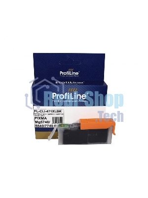 Картридж струйный ProfiLine PL-CLI-471 XLBK для принтеров Canon PIXMA MG5740/MG6840/MG7740/TS5040/TS6040/TS8040/TS9040 с чернилами Black