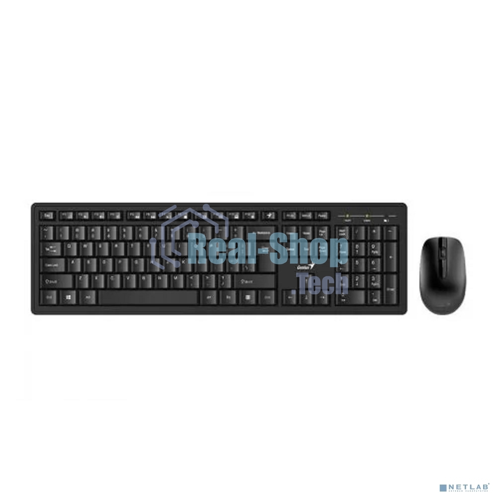 Комплект (клавиатура+мышь) Genius keyboard+mouse Smart KM-8200, Dual Color, RU, 2.4GHZ