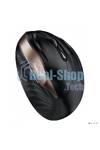 Мышь беспроводная Genius Ergo 8250S черный, 1600 dpi, радиоканал, USB, кнопки - 6