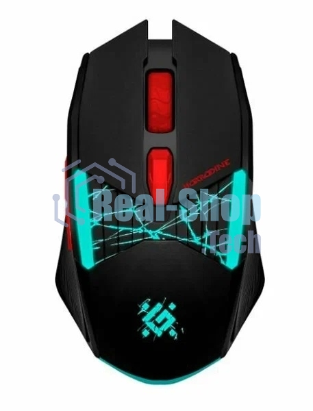 Мышь беспроводная Defender Horrodine GM-237 черный, 3200 dpi, радиоканал, USB, кнопки - 6