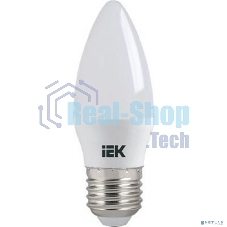 Лампа светодиодная ИЭК LLE-C35-7-230-30-E27 ECO C35 свеча 7Вт 230В 3000К E27
