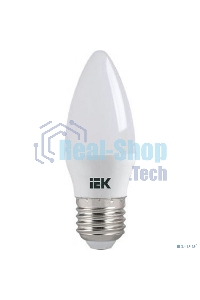 Лампа светодиодная ИЭК LLE-C35-7-230-30-E27 ECO C35 свеча 7Вт 230В 3000К E27