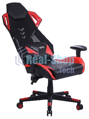 Кресло Cactus CS-CHR-090BLR черный, экокожа