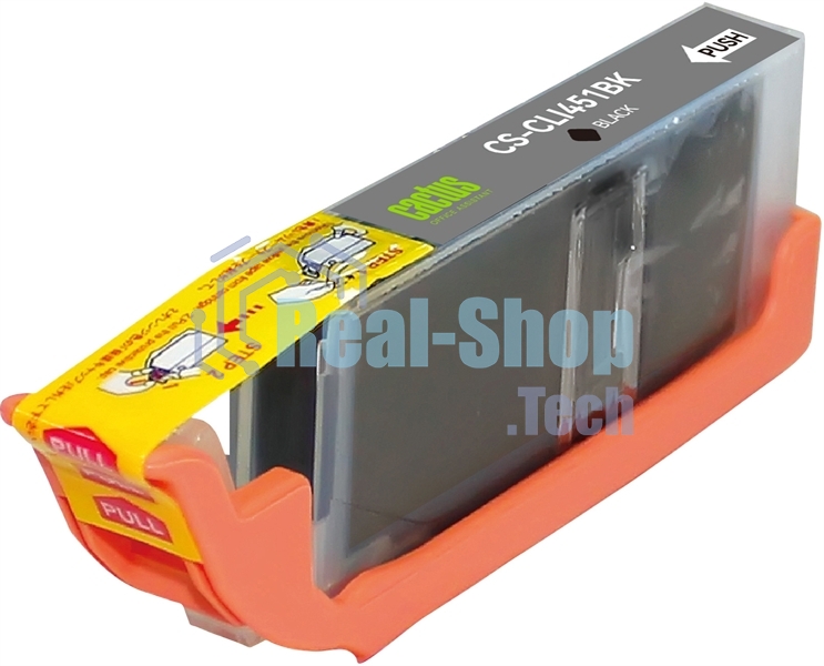 Картридж струйный Cactus CS-CLI451BK черный (10,2 мл) для Canon MG 6340/5440/IP7240