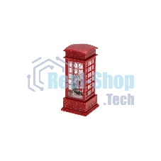 Светильник декоративный (фигура) Neon-night Телефонная будка с эффектом снегопада и подсветкой