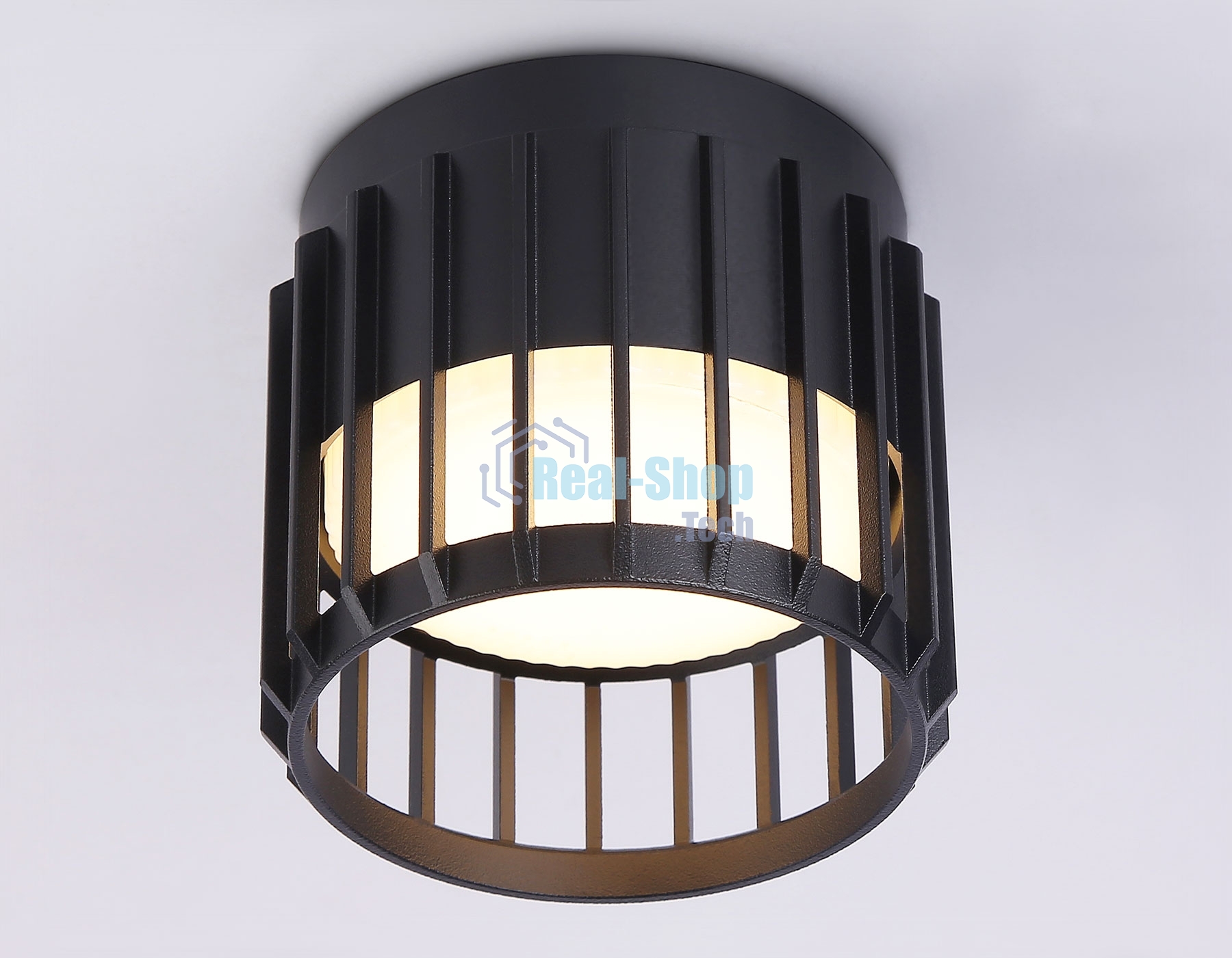 Светильник Ambrella light TN71155 BK черный GX53 D100*80