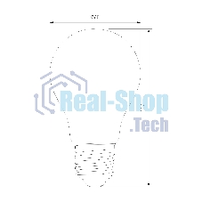 BLE2755/Светодиодная лампа Classic Smart LED А60 Е27 10W 3300К-6500К CCT+DIM