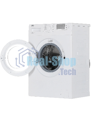 Стиральная машина Beko WRE6512BWW белый, загрузка фронтальная 6 кг, 1000 об/мин., класс: А