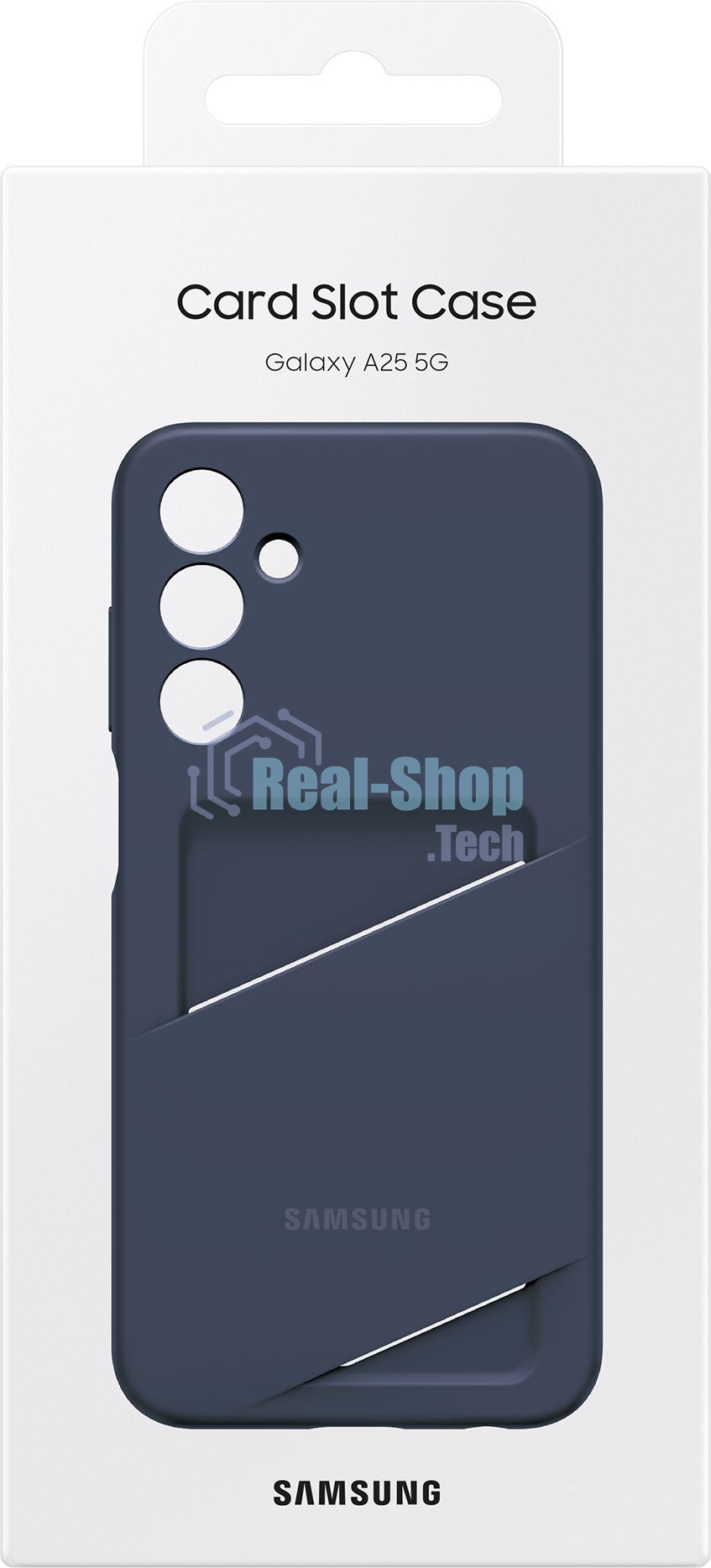 Чехол (клип-кейс) Samsung для Samsung Galaxy A25 Card Slot Case A25 черный (EF-OA256TBEGRU)