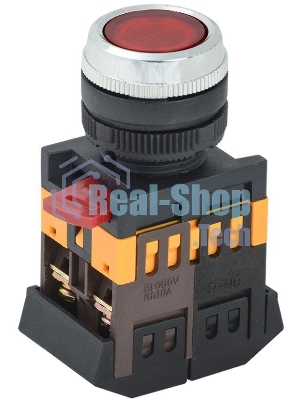 Кнопка ABLFS-22 кр. 1з+1р ИЭК BBT30-ABLFS-K04