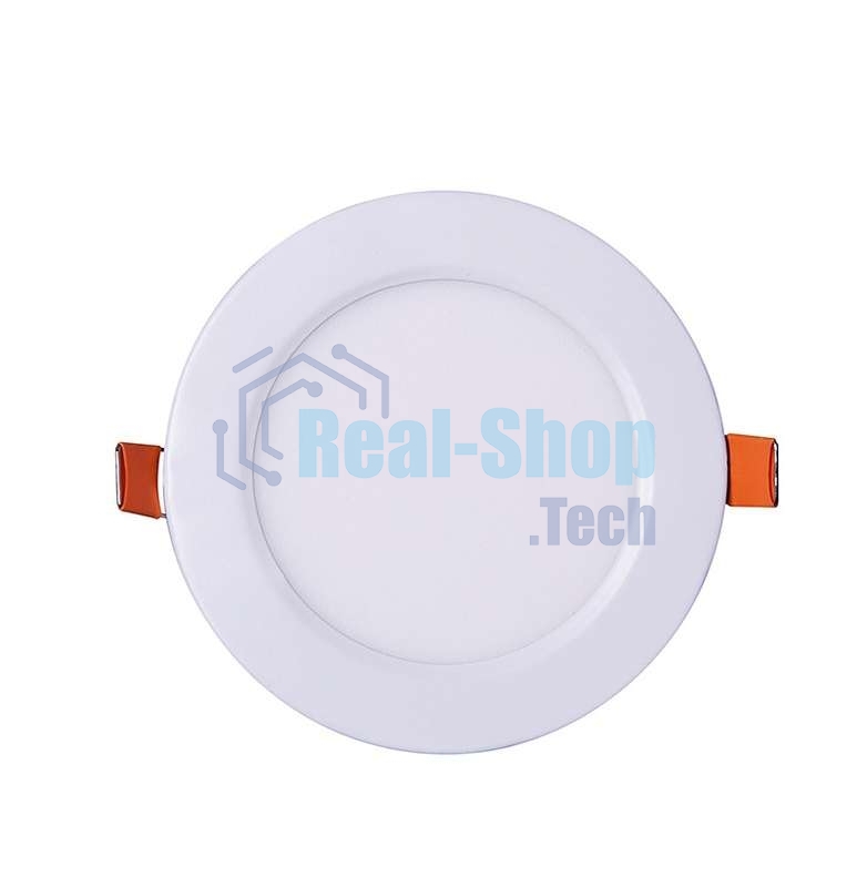 Светильник светодиодный ультратонкий встраив. PPL-R 6Вт 4000К IP40 WH d120мм круглый Jazzway 5008465A