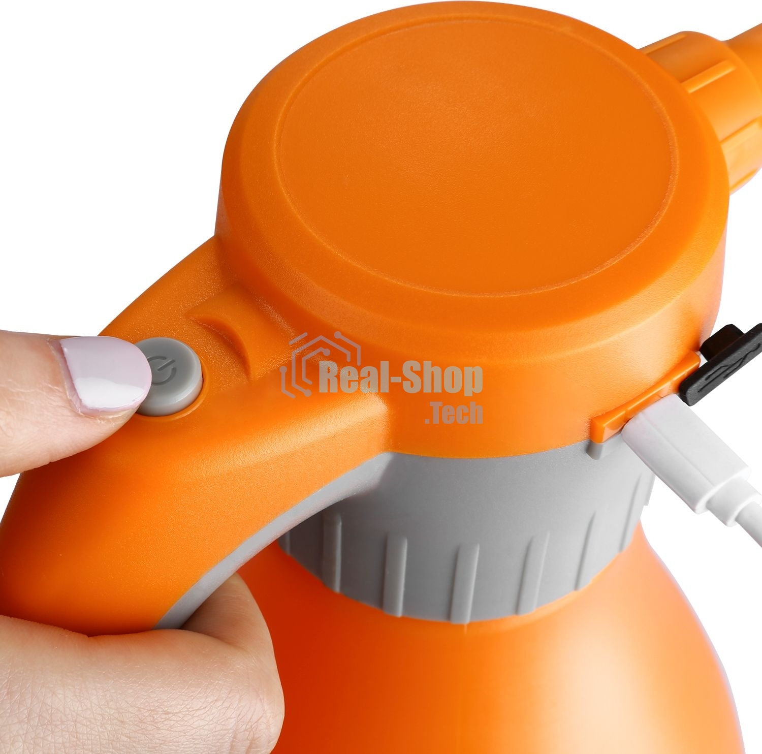 Опрыскиватель Deko DKSP14 аккум. 2л оранжевый/серый (065-0952)