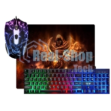 Комплект клавиатура + мышка +PAD Defender AURA MKP-117 RU