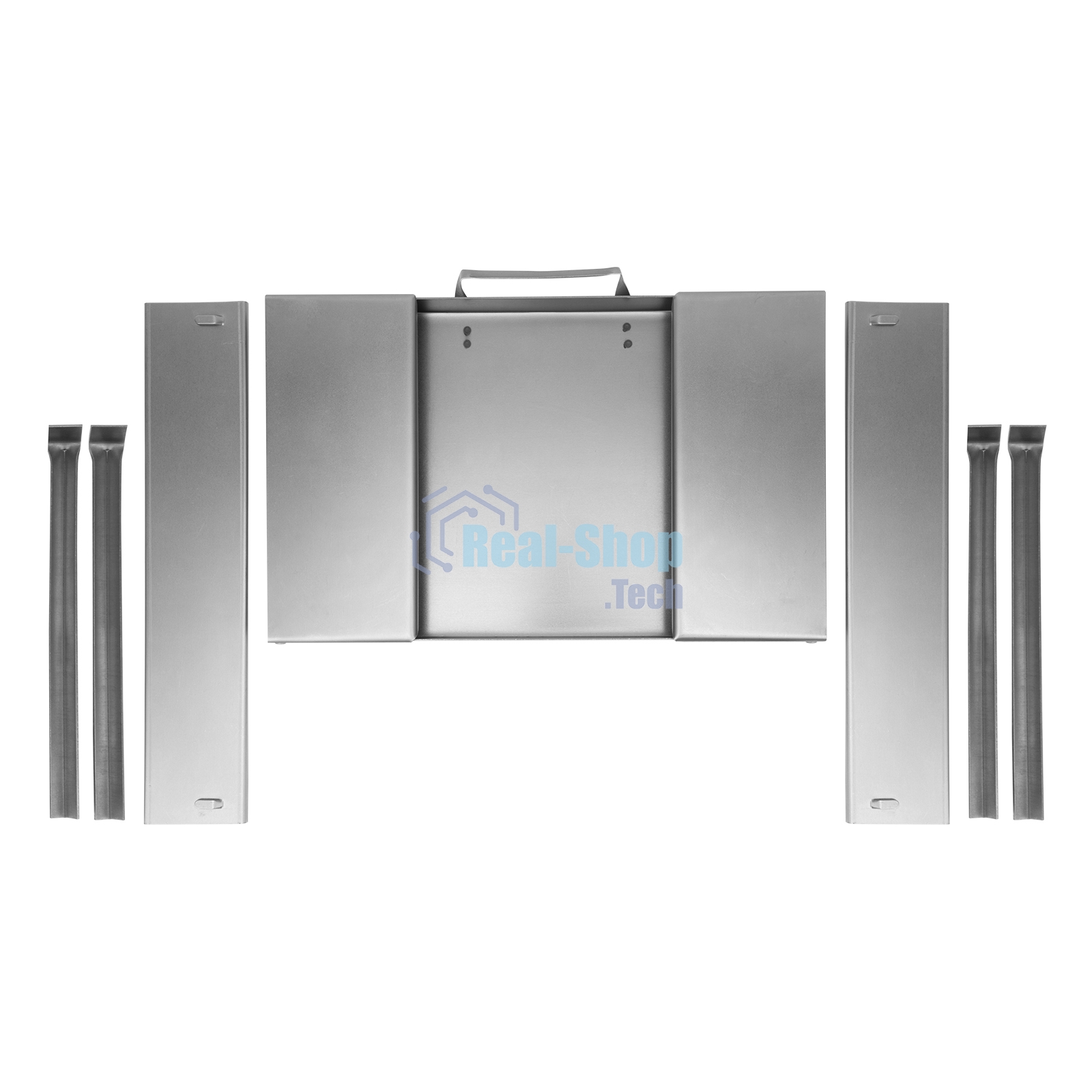 Мангал-дипломат в сумке 410x280x125 мм, 1,5 мм, 6 шампуров в комплекте, Camping Palisad