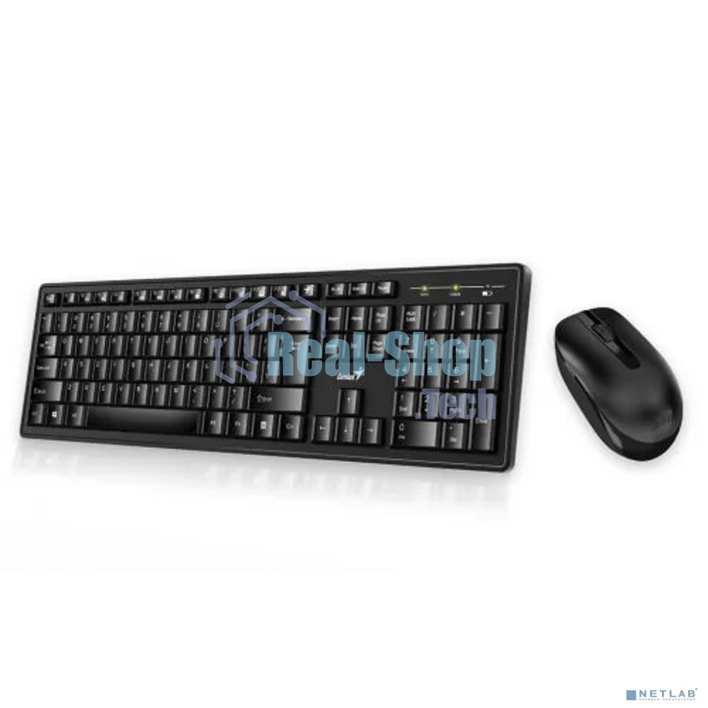 Комплект (клавиатура+мышь) Genius keyboard+mouse Smart KM-8200, Dual Color, RU, 2.4GHZ