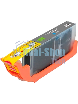 Картридж струйный Cactus CS-CLI451C голубой (10,2 мл) для Canon MG 6340/5440/IP7240