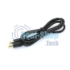 Кабель DC 5.5x2.5 18 AWG папа-папа 1 м с прямым штекером