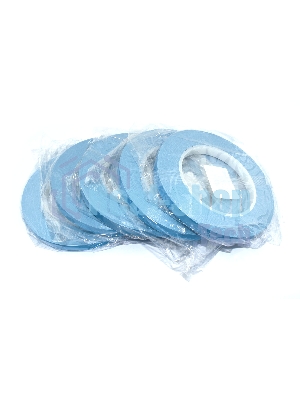 Термоскотч двусторонний 10 мм, 50 м 5 шт синий