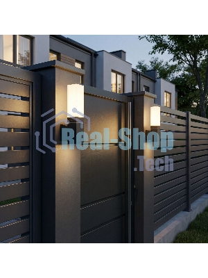 1534 TECHNO LED / Светильник садово-парковый со светодиодами чёрный