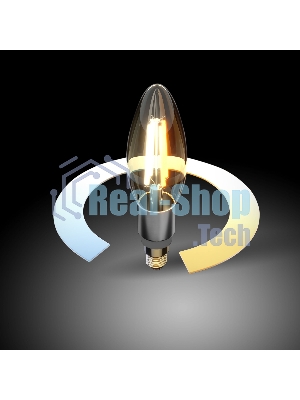 BLE1437/ Светодиодная лампа Свеча Smart F C37 Е14 5W 3300К-6500К CCT+DIM