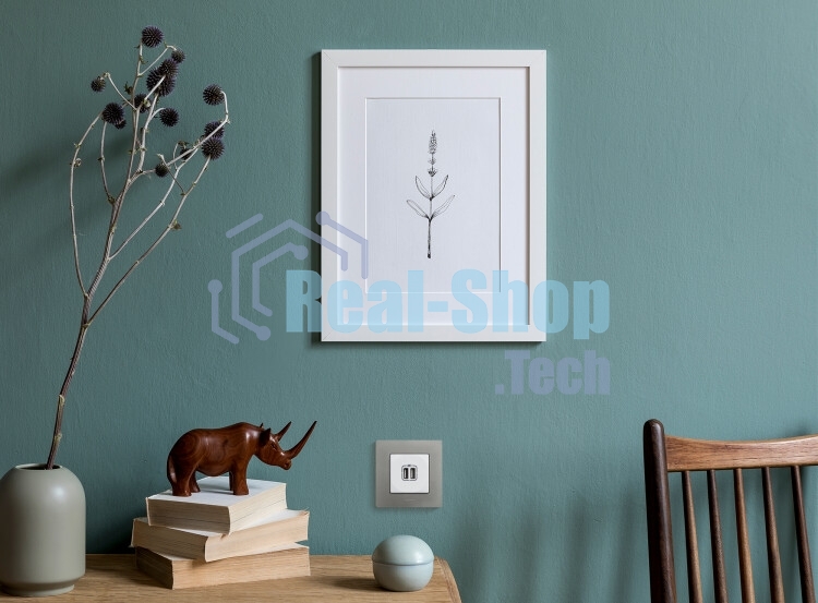 Зарядное устройство с двумя USB-разьемами 240В/5В 2400мА, Etika, белый Зарядное устройство с двумя USB-разьемами 240В/5В 2400мА, Etika, белый