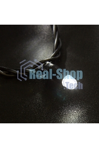 Гирлянда Neon-night Нить 10м, с эффектом мерцания, черный ПВХ, 24В, белый