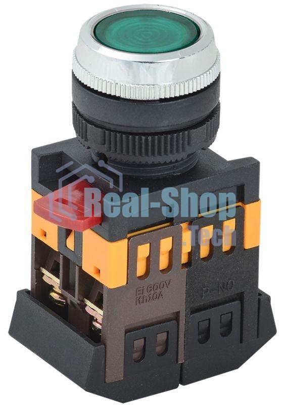 Кнопка ABLFS-22 зел. 1з+1р ИЭК BBT30-ABLFS-K06