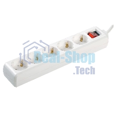 Удлинитель WYP10-16-05-03-ZK-N У05К-выкл. 5 мест 2 Р + P Е/3 метра 3х1 мм2 16А/250 IEK