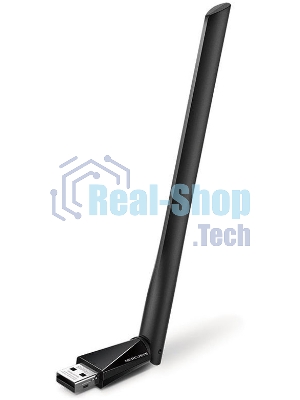 Двухдиапазонный Wi-Fi USB адаптер Mercusys MU6H AC650 высокого усиления