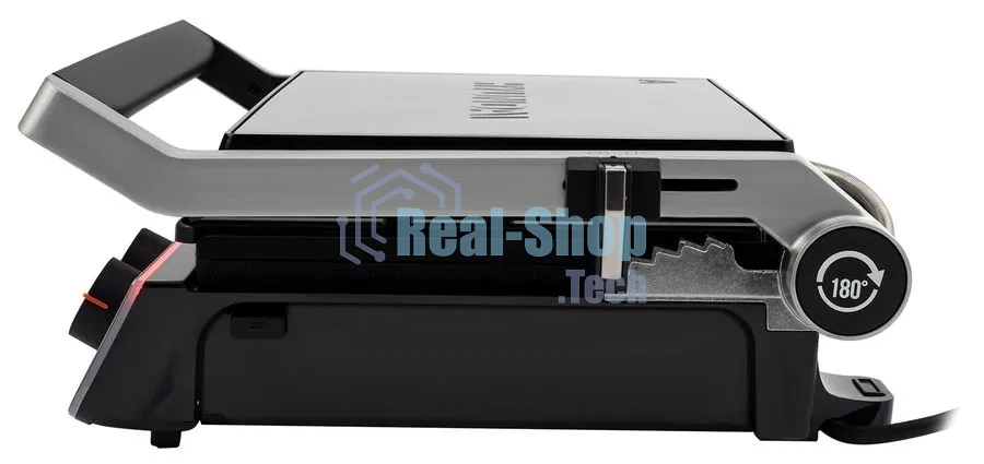 Гриль электрический Hyundai HYG-5047 2200Вт черный/черный