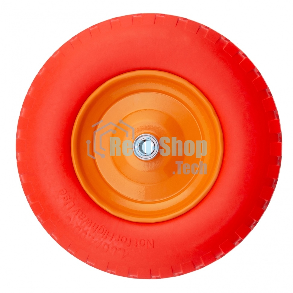 Колесо Palisad полиуретановое 4.80/4-8 длина оси 90мм подшипник 20мм