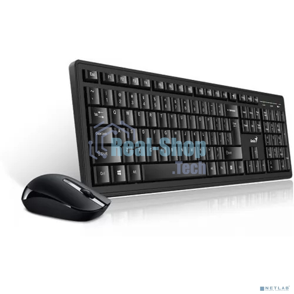 Комплект (клавиатура+мышь) Genius keyboard+mouse Smart KM-8200, Dual Color, RU, 2.4GHZ