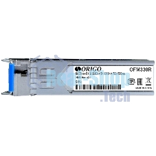 Трансивер ORIGO OFM330R/10KM WDM SFP Transceiver, 1000Base-BX-U, Simplex LC, TX: 1310nm, RX: 1550nm, Single-mode, 10KM