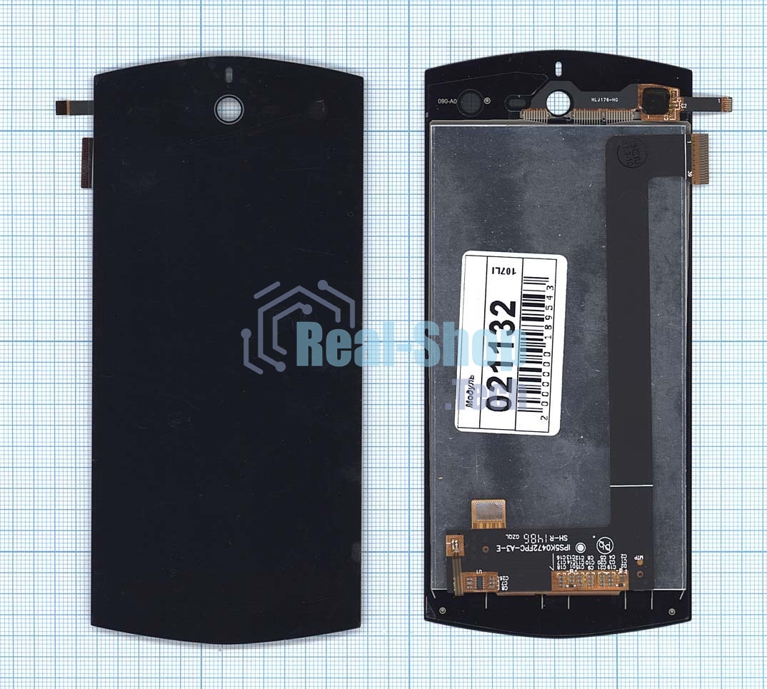 Дисплей для Micromax Canvas Selfie A255 черный