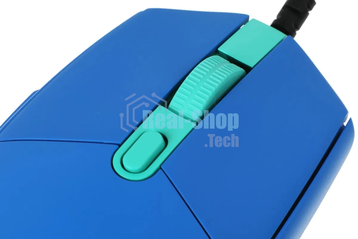 Мышь проводная Logitech G102 LIGHTSYNC синий, 8000 dpi, USB, кнопки - 6