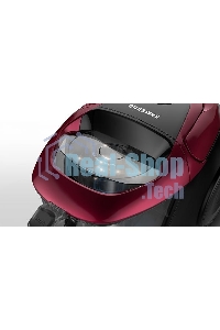 Пылесос Samsung VC18M31A0HP бордовый/черный, 380/1800 Вт, уборка сухая, пылесборник контейнер 2 л
