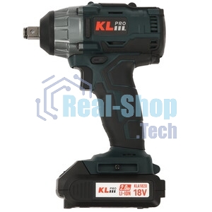 Профессиональный бесщеточный гайковерт аккумуляторный KLPRO KLSS18B-20 (18В, Li-ion-2шт, 2.0А·ч, 250Нм, 2 скорости, подсветка,З/У,в кейсе)