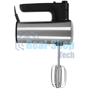 Миксер Brayer BR1306 серебристый/черный, ручной, 800 Вт, 5 скоростей