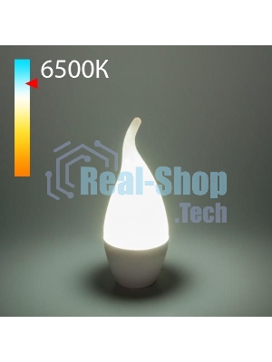 BLE1433/ Светодиодная лампа Свеча на ветру СDW LED D 8W 6500K E14