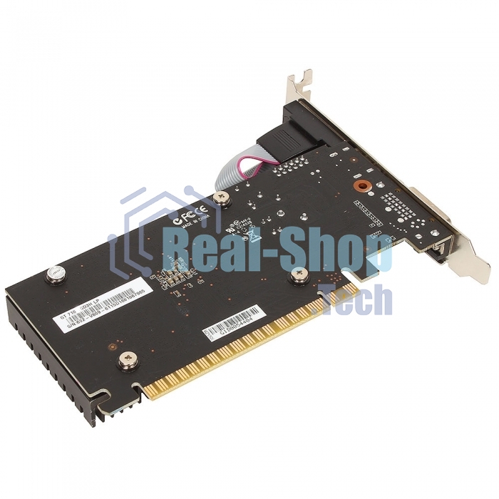 Видеокарта MSI PCI-E GT 710 2GD3H LP nVidia GeForce GT 710 2048Mb 64bit DDR3 954/1600 DVIx1/HDMIx1/CRTx1/HDCP Ret low profile