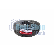 Кабель Rexant КВК-П-1,5+2x0,50 мм² (Cu/Cu) черный (бухта 200 м) 01-4013