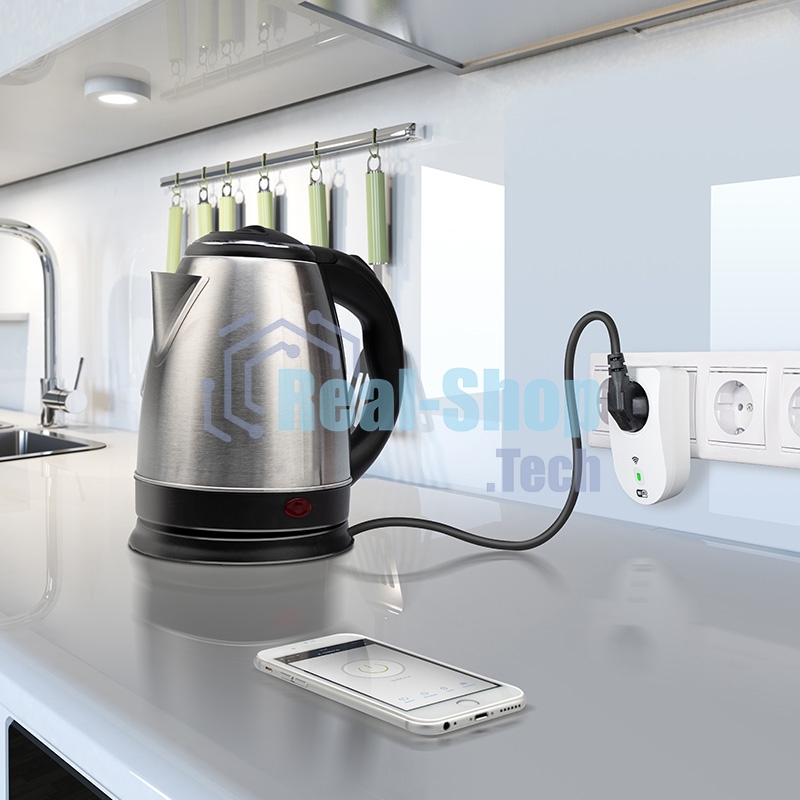Умная Wi-Fi розетка/дистанционное управление бытовыми приборами 10 А