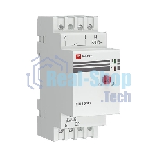 Фотореле с выносным датчиком DIN-1 (ФР) 2-100Лк 25А (3000Вт) EKF fr-din-1-25