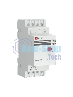 Фотореле с выносным датчиком DIN-1 (ФР) 2-100Лк 25А (3000Вт) EKF fr-din-1-25