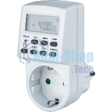 Таймер Navigator NTR-E-S01-WH розет. электрон.