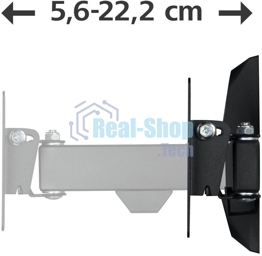 Кронштейн для телевизора Hama H-118113 черный 10