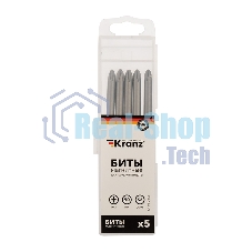Бита Kranz PH2х90 мм для шуруповерта (упак. 5 шт.)
