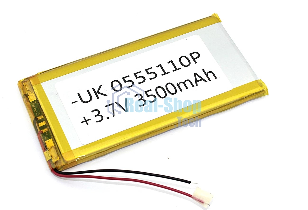 Аккумулятор Li-Pol (батарея) 5x55x110 мм 2pin 3.7V/3500mAh